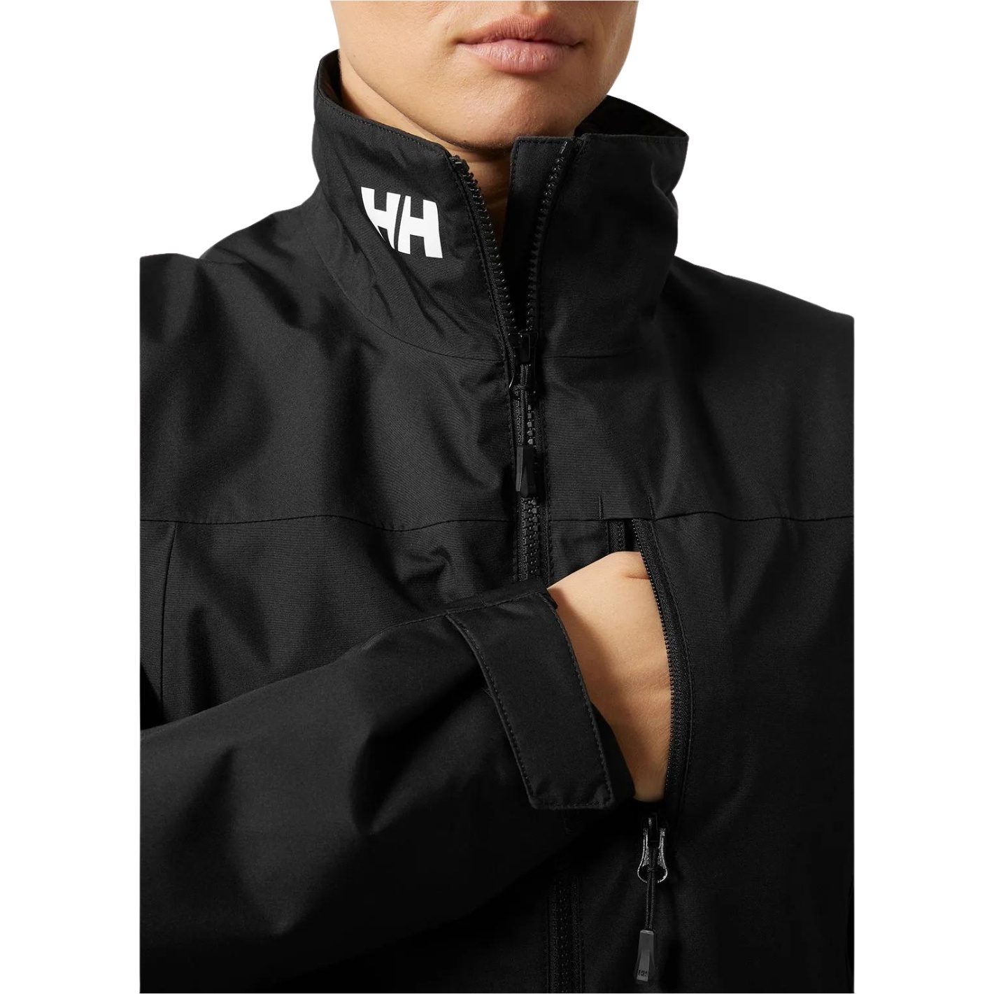 2025 Helly Hansen Womens Crew Midlayer Jacket 2.0 34449 - Black